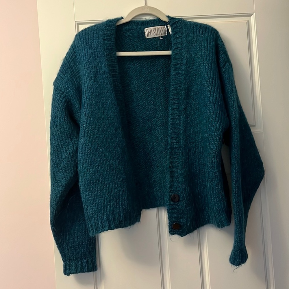 Teal Cardigan